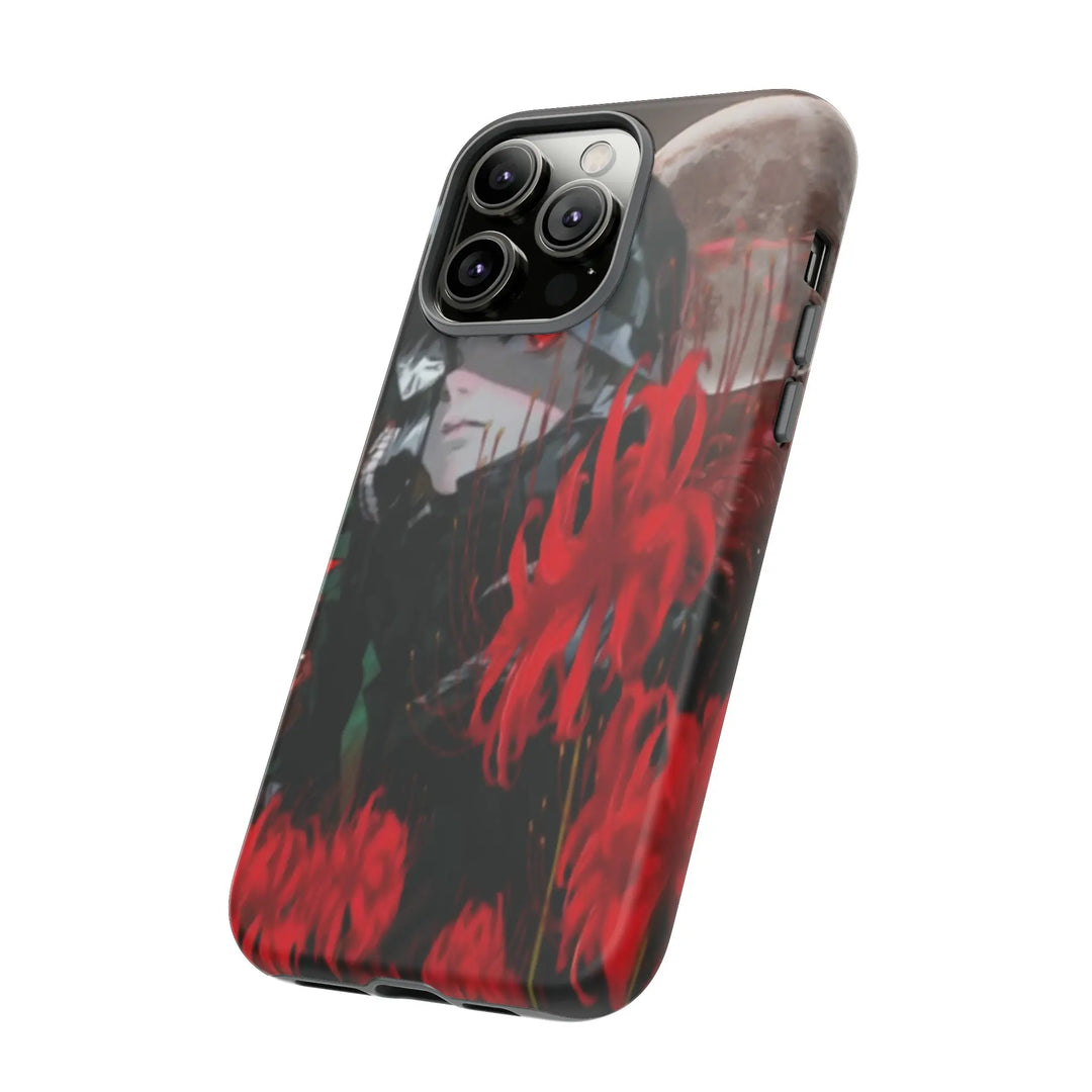 Red Lilly Tough Cases Printify