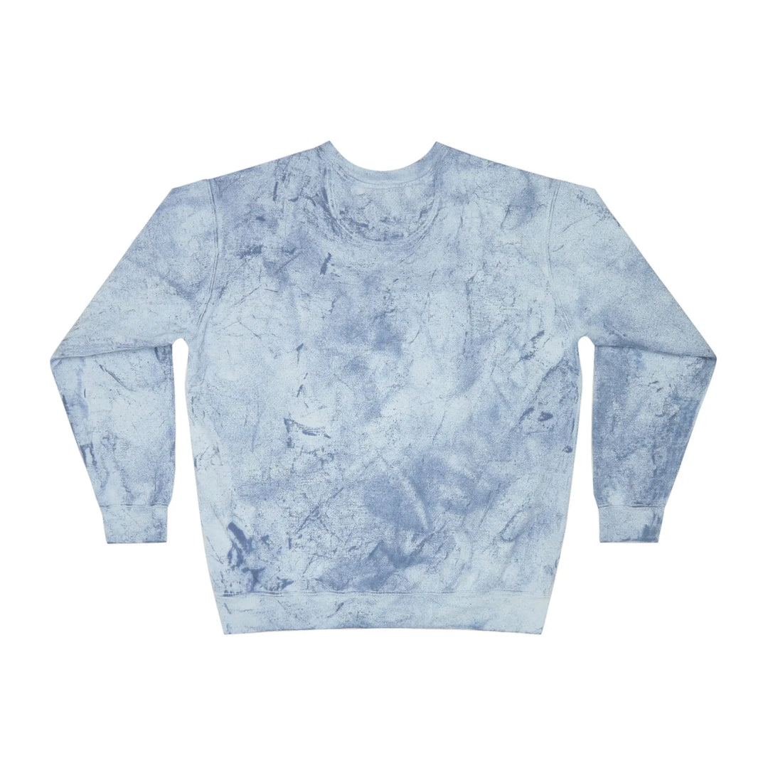 Numb Unisex Color Blast Crewneck Sweatshirt Printify