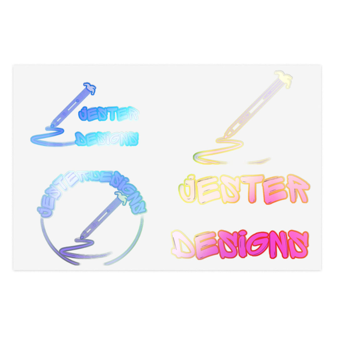 Jester Logo Sticker Sheet Printify