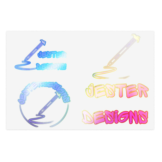Jester Logo Sticker Sheet Printify