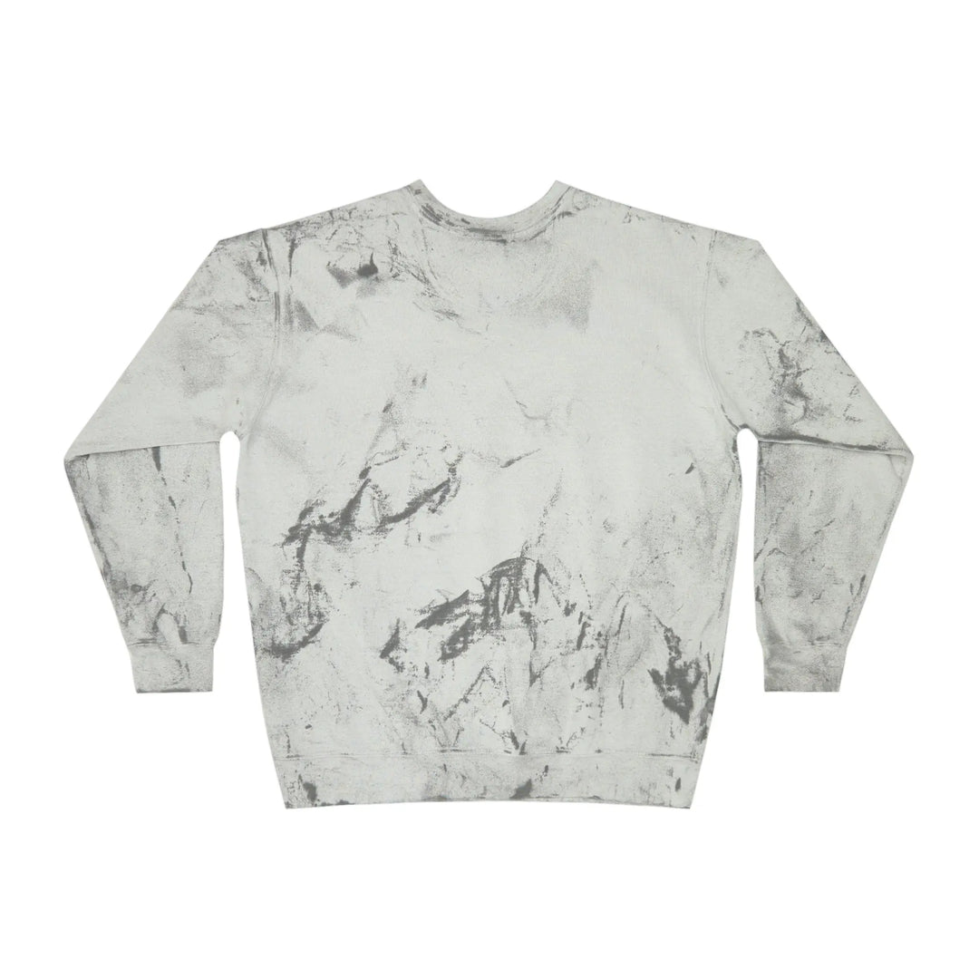 Numb Unisex Color Blast Crewneck Sweatshirt Printify