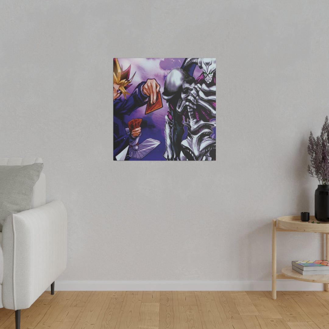 Purple Mist Matte Canvas, Stretched, 0.75" Printify
