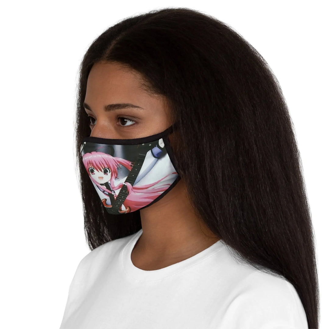Girls DeMo Fitted Polyester Face Mask Printify