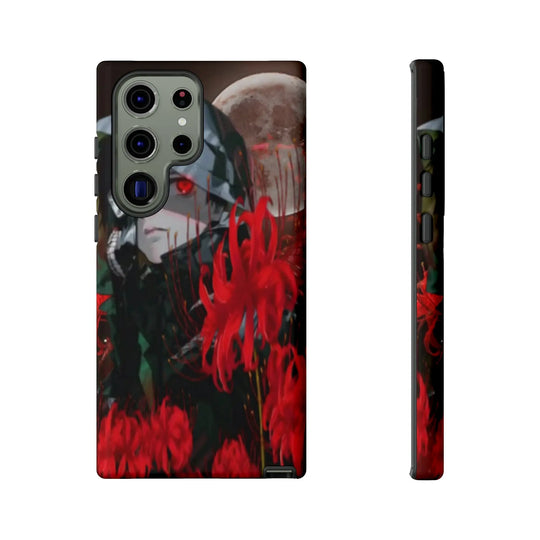 Red Lilly Tough Cases Printify