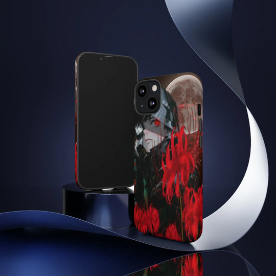 Red Lilly Tough Cases Printify
