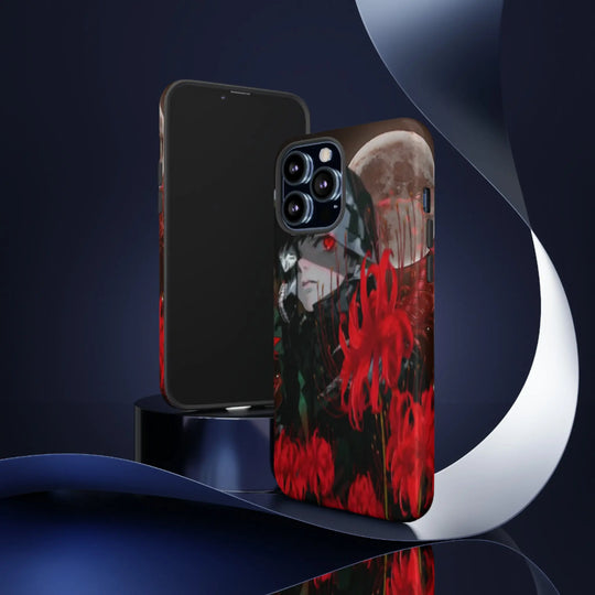 Red Lilly Tough Cases Printify