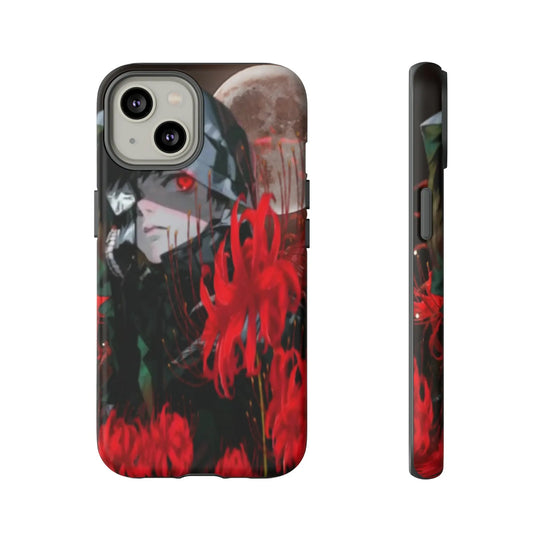 Red Lilly Tough Cases Printify