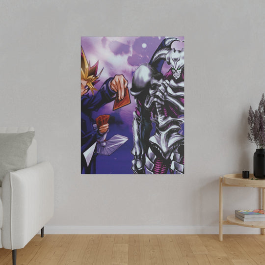 Purple Mist Matte Canvas, Stretched, 0.75" Printify
