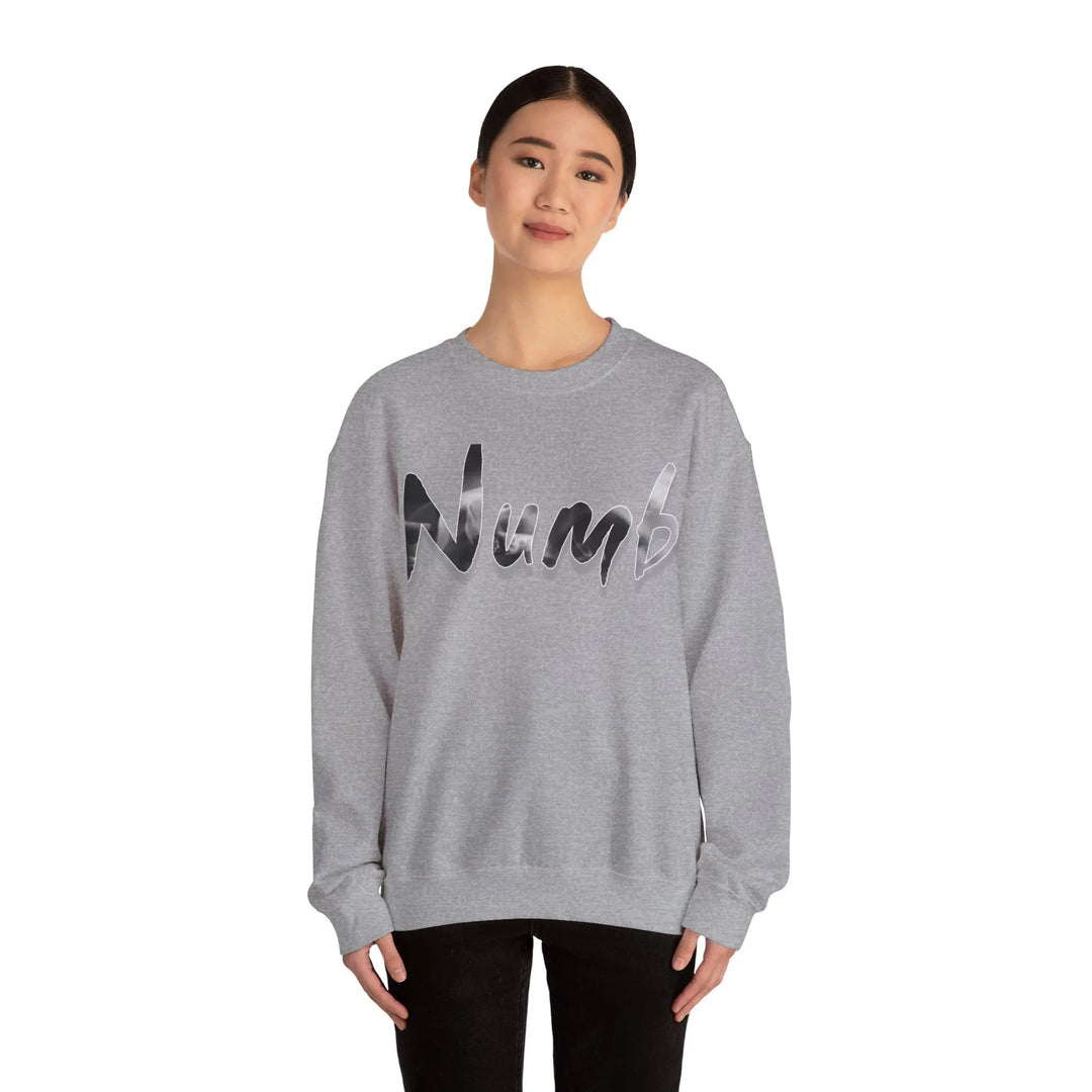 Numb Unisex Heavy Blend™ Crewneck Sweatshirt Printify