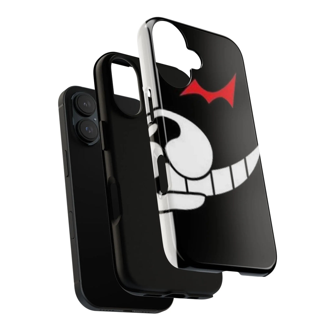 Tough Cases Phone Case, Cool Skull Design, Unique Gift for Gamers, Funky Cell Phone Cover, Halloween Accessory, Protective Tech Gear Printify