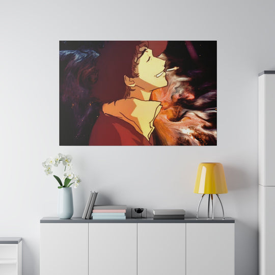 Bang! Matte Canvas, Stretched, 0.75" Printify