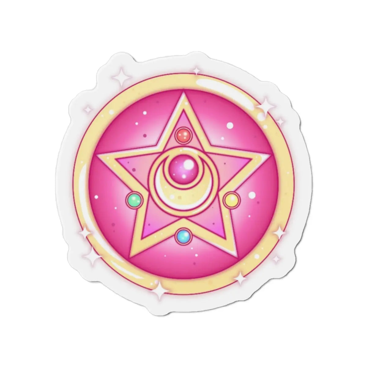 Sailor Scout Die-Cut Magnets Printify