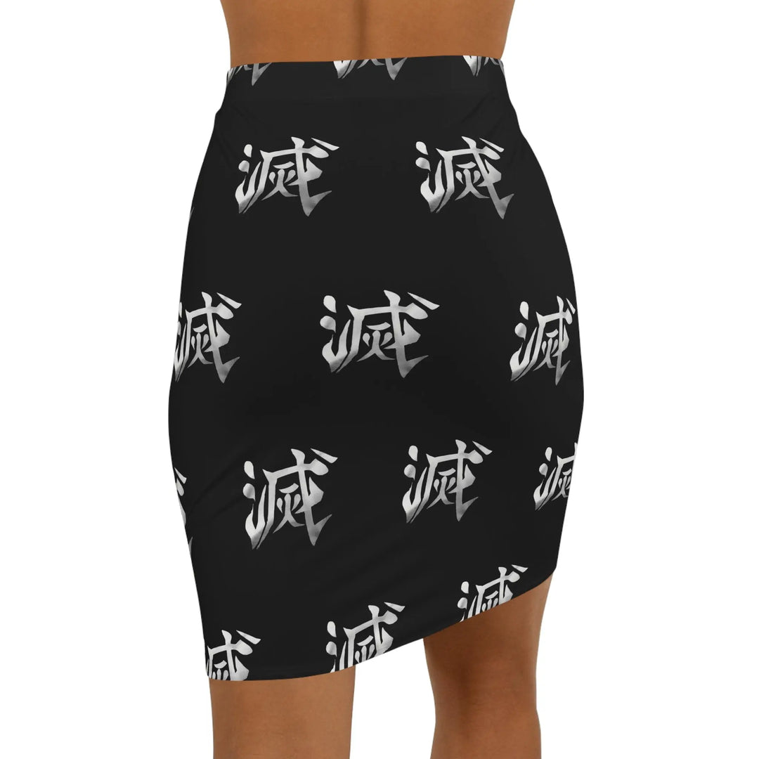 Hashira Women's Mini Skirt (AOP) Printify