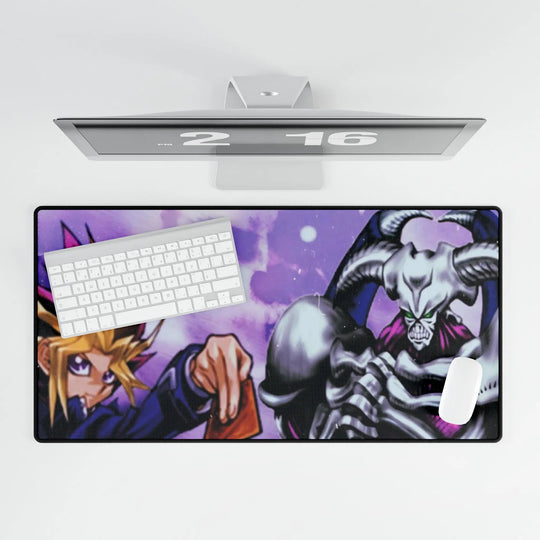 Purple Mist Desk Mats Printify