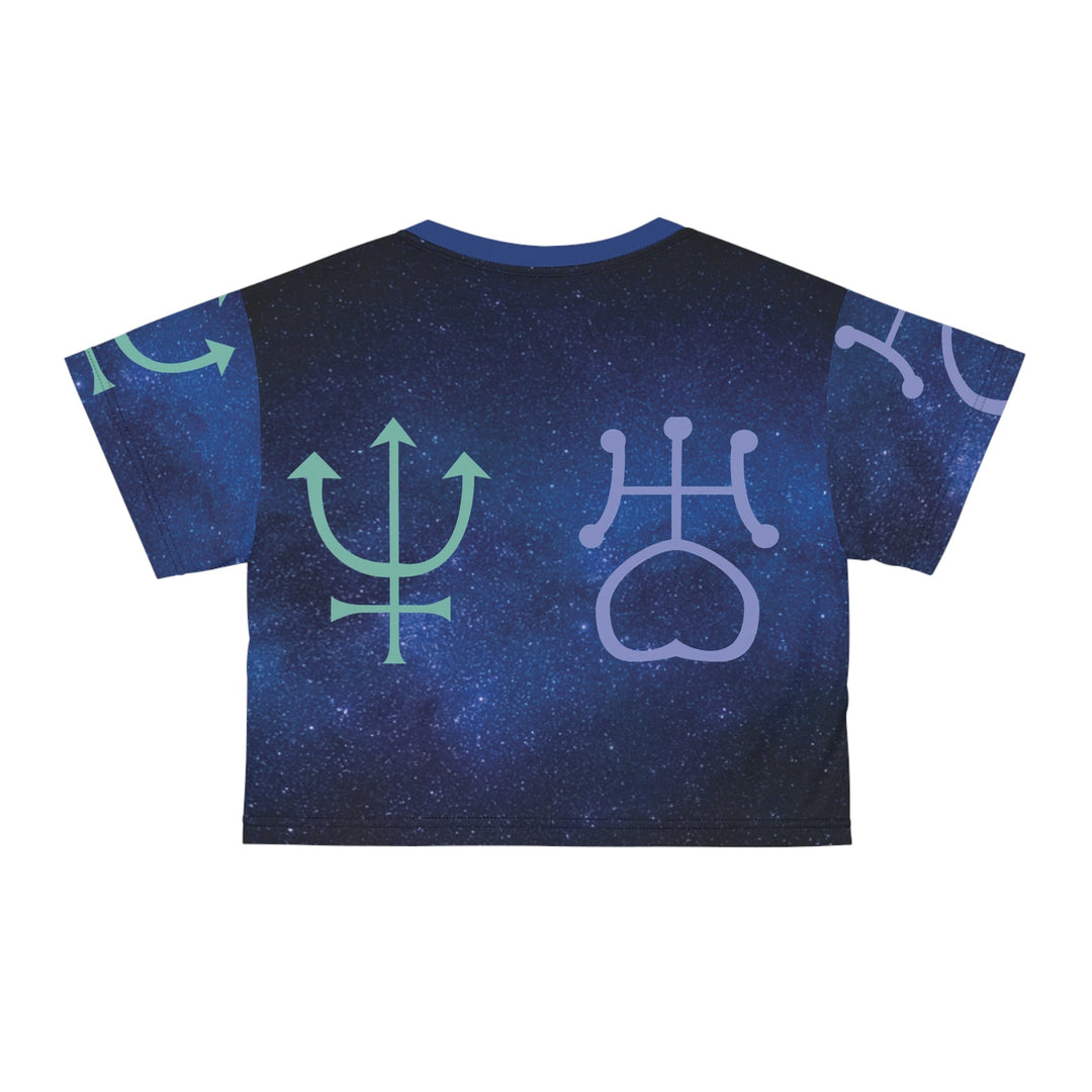 Outer Lovers Crop Tee (AOP) Printify
