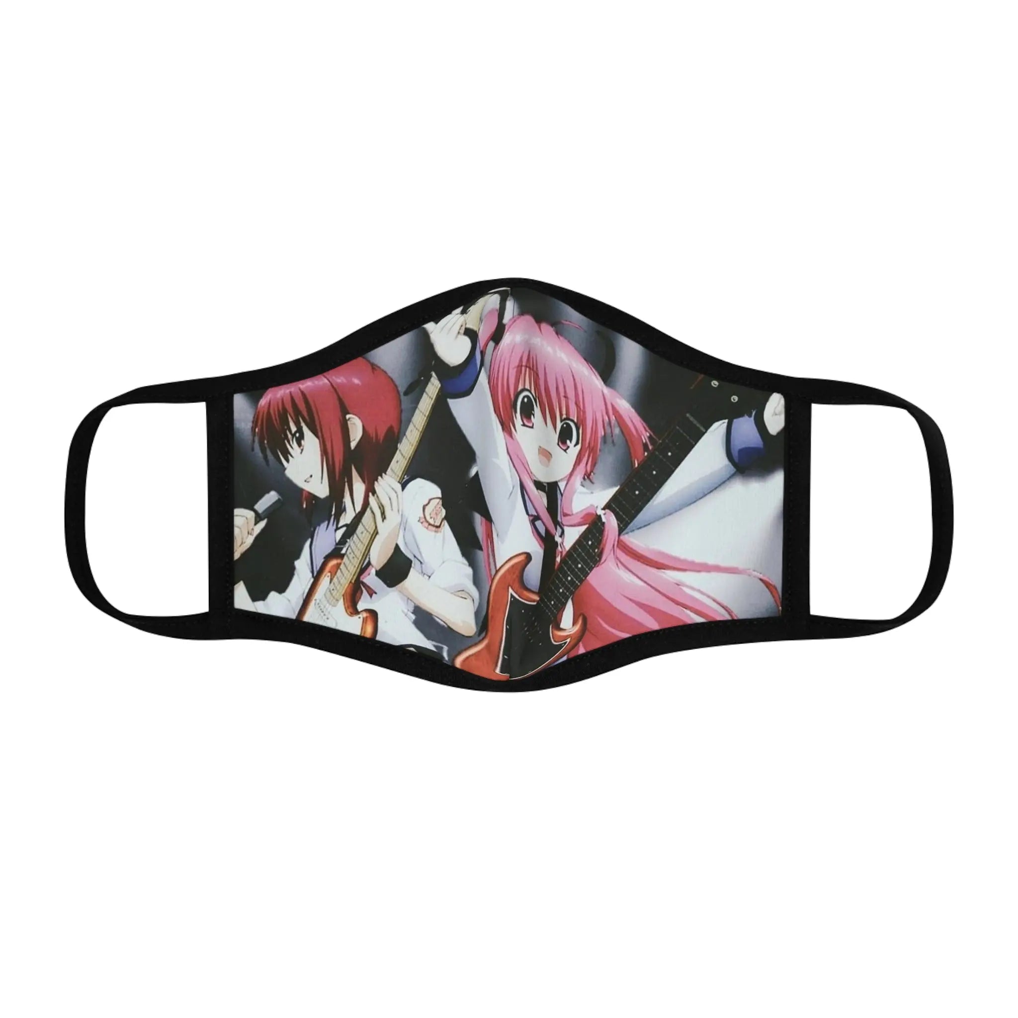 Girls DeMo Fitted Polyester Face Mask Printify