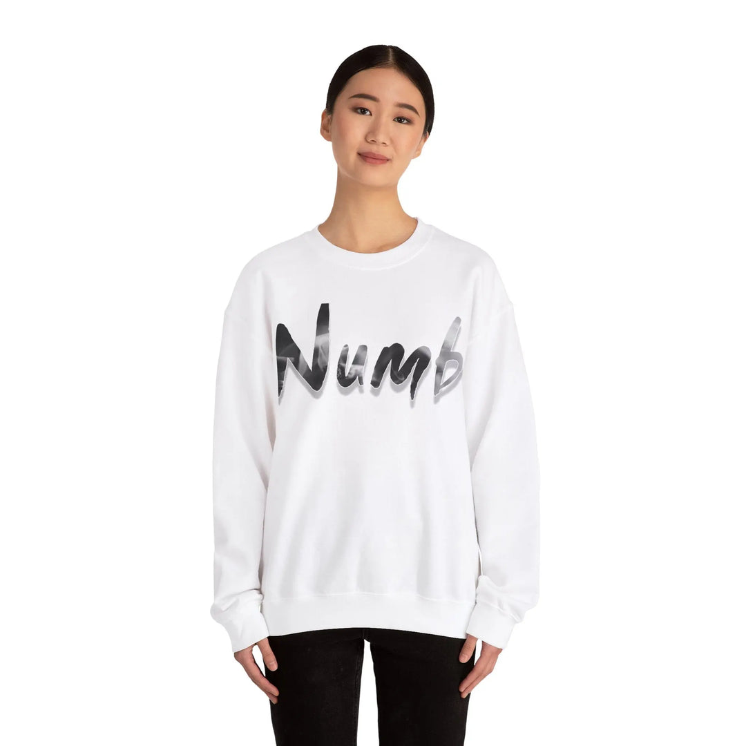 Numb Unisex Heavy Blend™ Crewneck Sweatshirt Printify