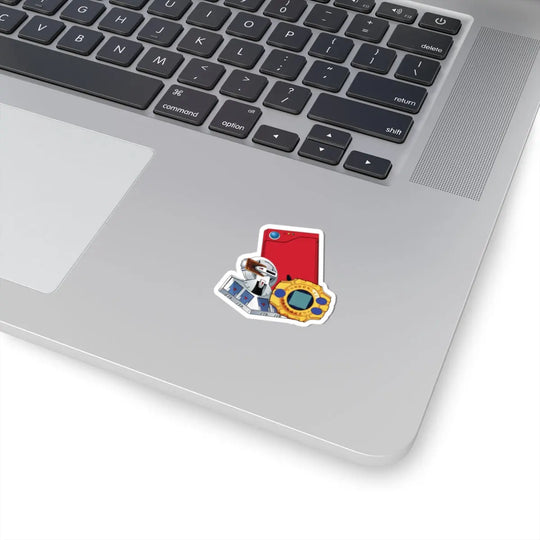 Saturday Morning Trio Kiss-Cut Stickers Printify
