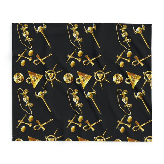 Nameless Arctic Fleece Blanket Printify