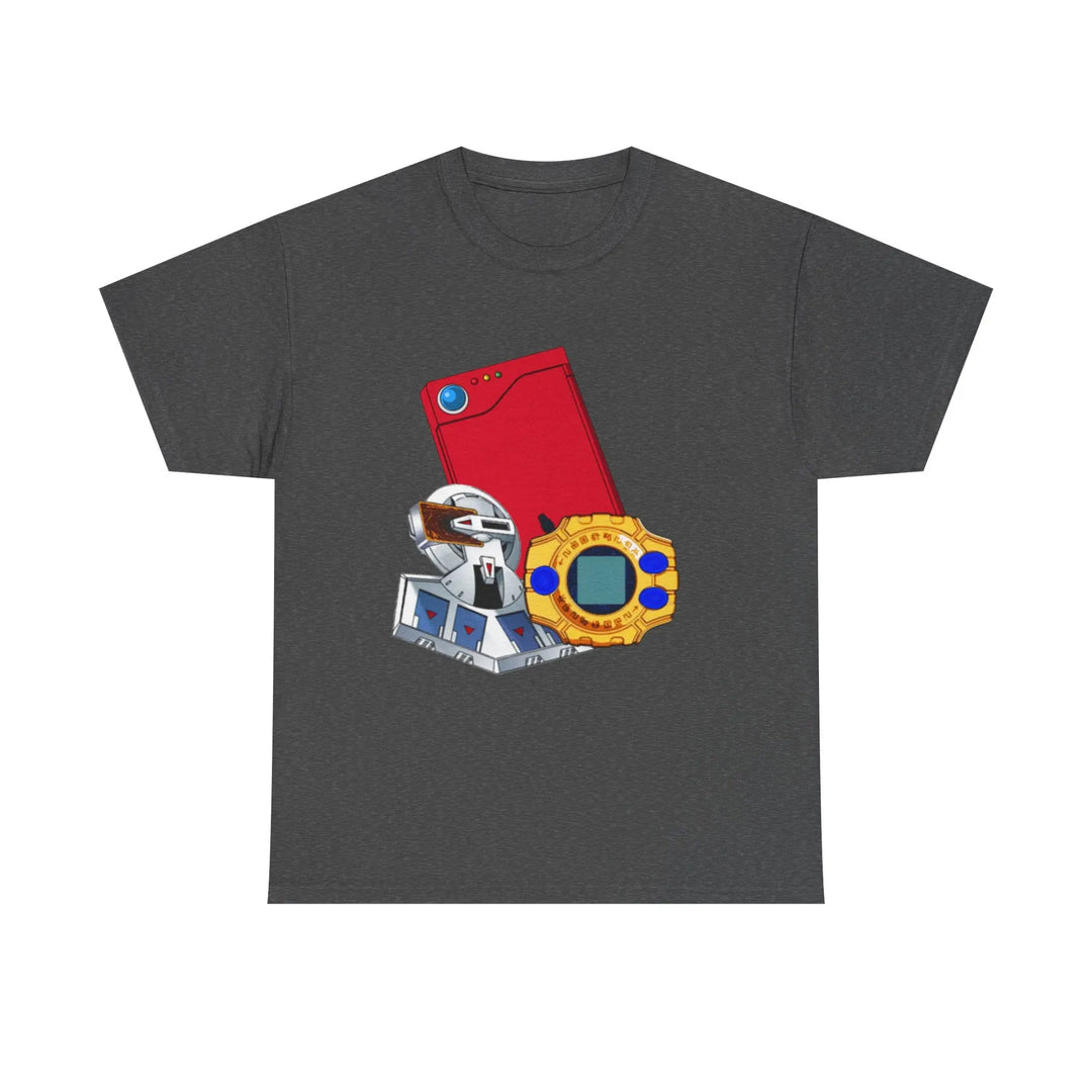 Tee: Saturday Morning Trio Unisex Heavy Cotton Tee - Jesterdesigns1