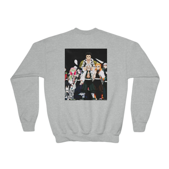 Hashira Youth Crewneck Sweatshirt Printify