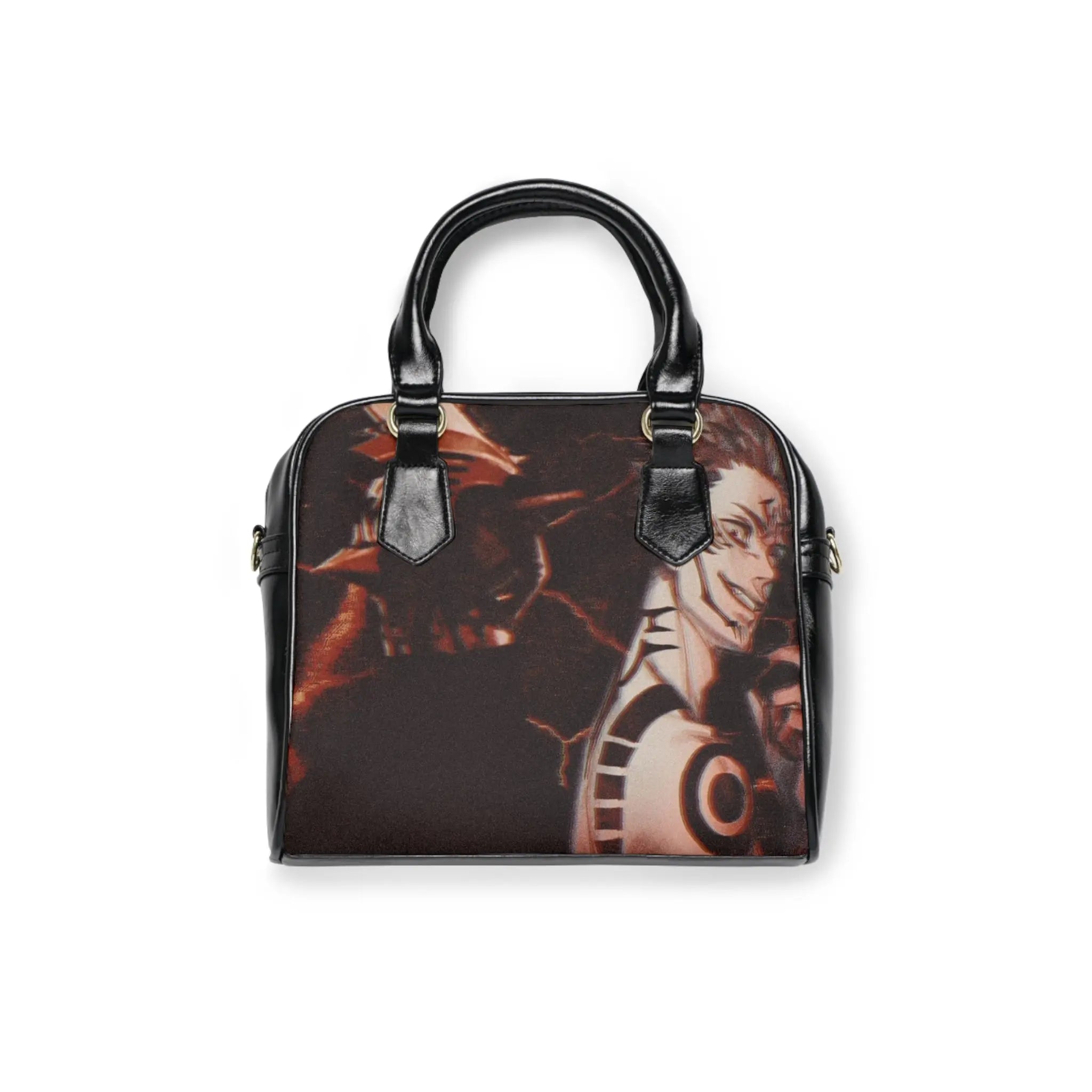 Stylish Graphic Shoulder Handbag, Anime Tote Bag, Trendy Handbag, Unique Purse for Fans, Cosplay Accessories, Statement Bag Printify