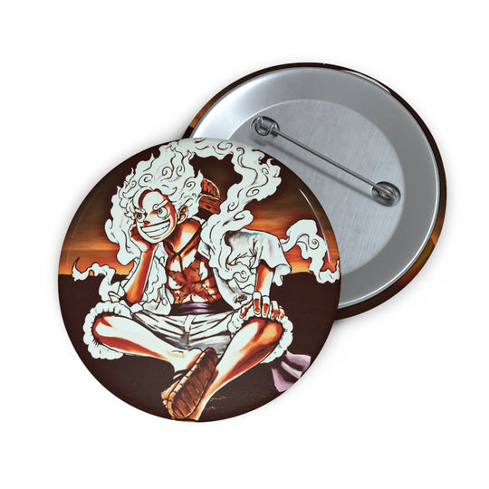 Sun Gawd Pin Buttons Printify