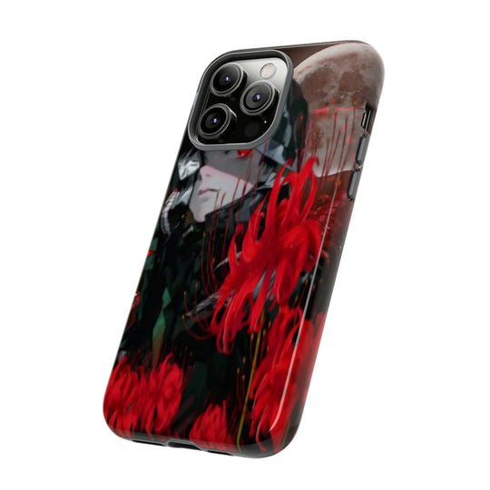 Red Lilly Tough Cases Printify