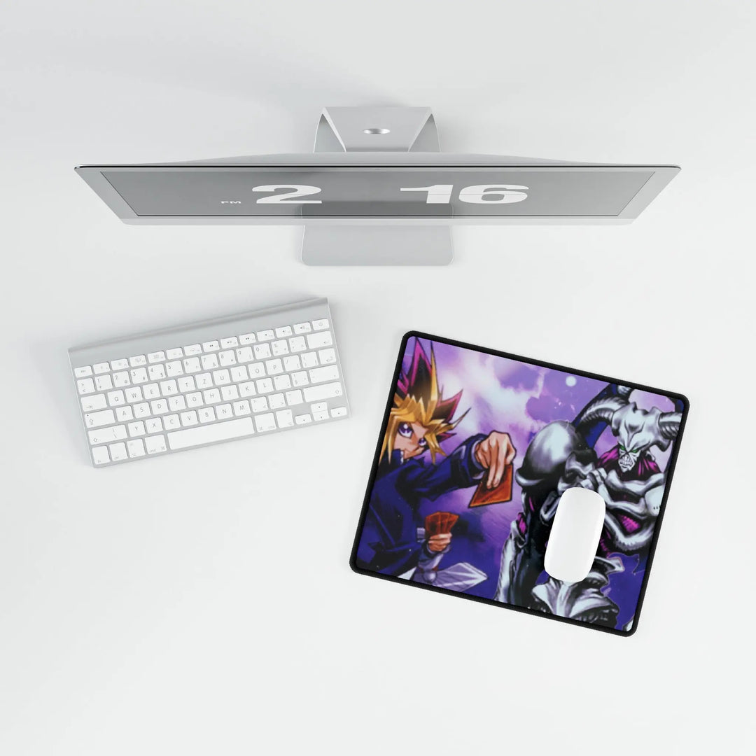 Purple Mist Desk Mats Printify