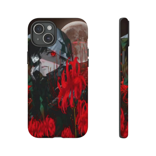 Red Lilly Tough Cases Printify
