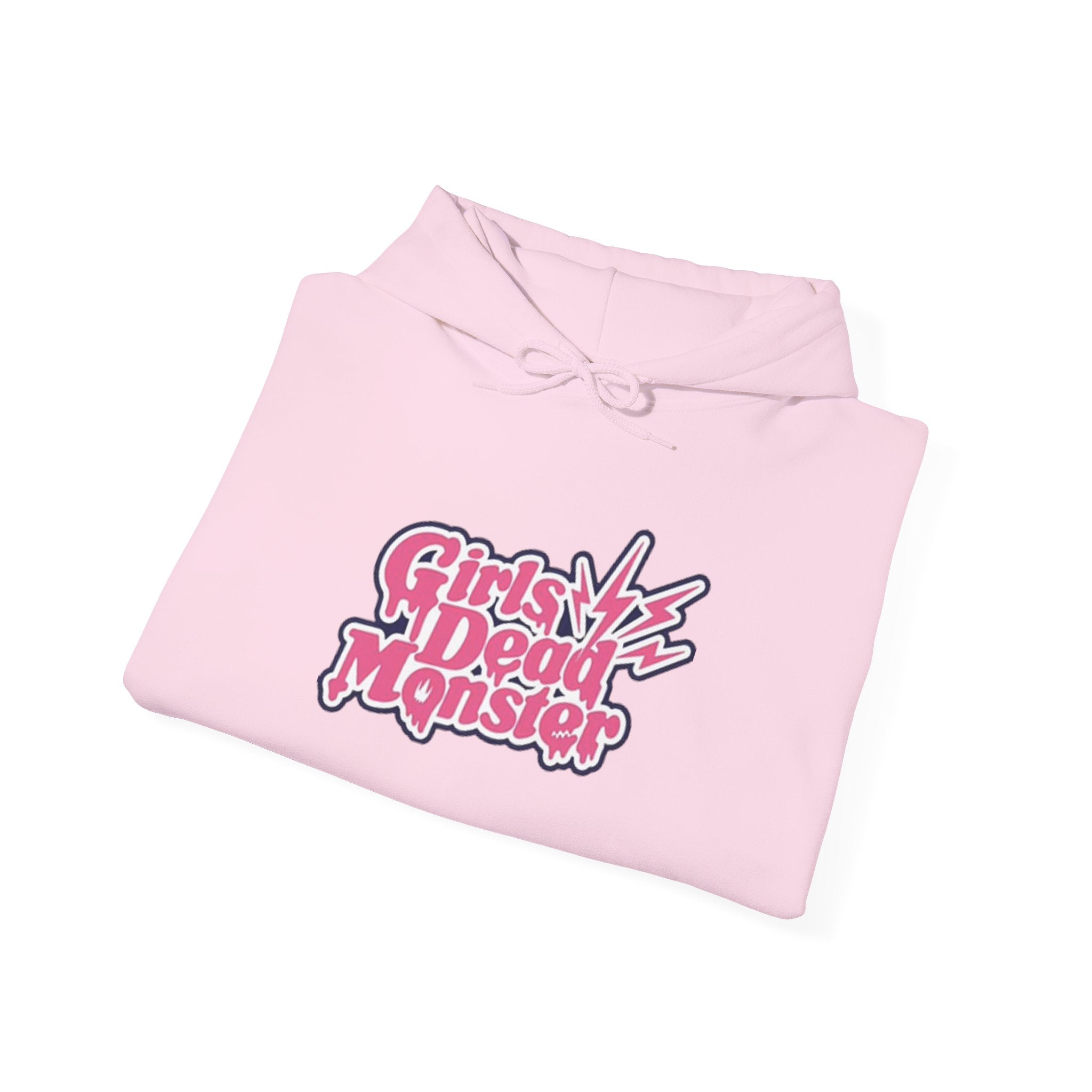 Girls Dead Monster Hoodie - Unisex Heavy Blend™ Hooded Sweatshirt Printify