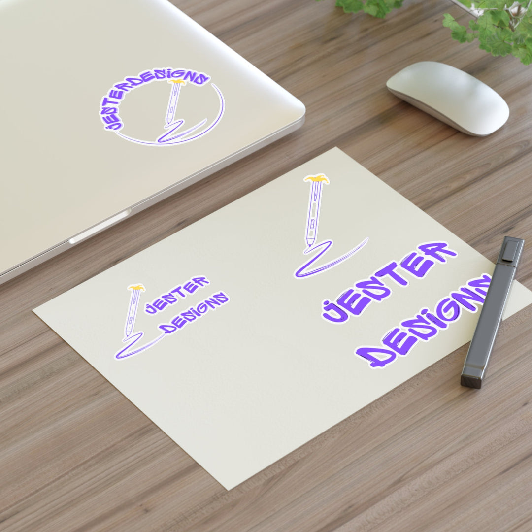 Jester Logo Sticker Sheet Printify