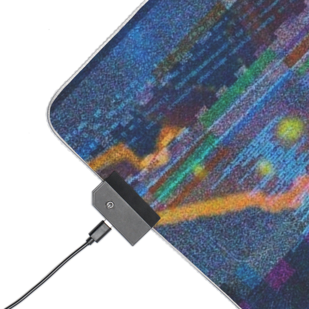 Forte LED Gaming Mouse Pad Printify