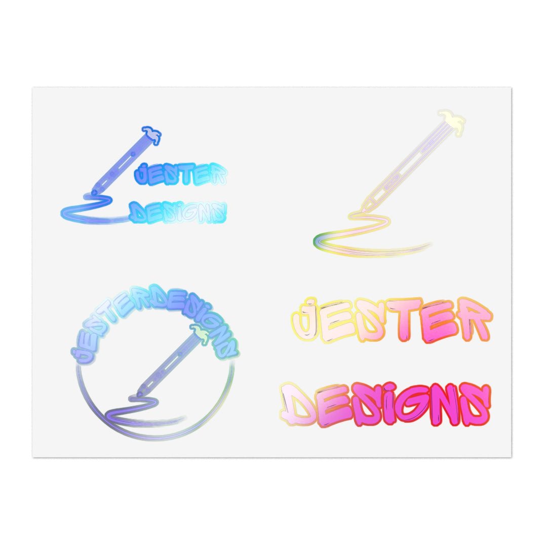 Jester Logo Sticker Sheet Printify
