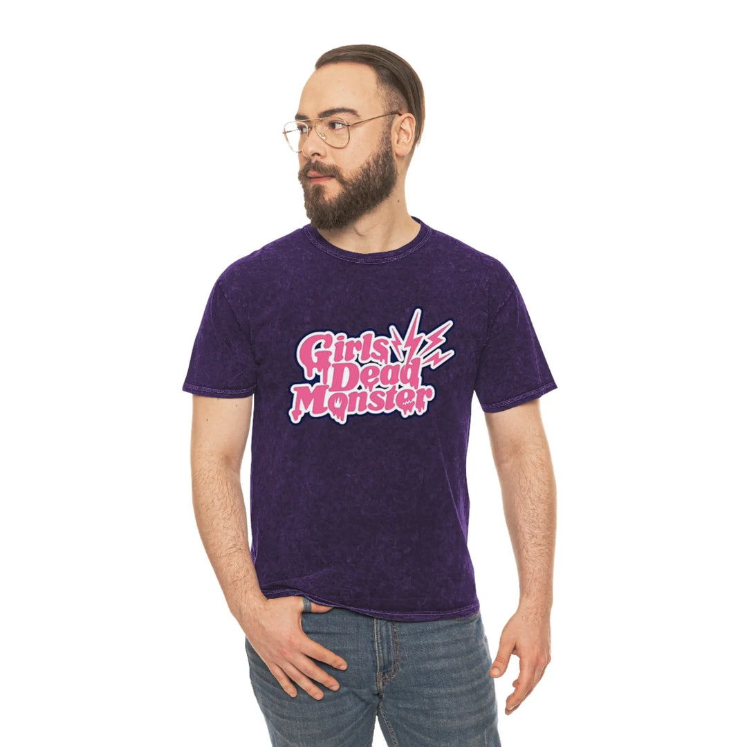 Girls DeMo Unisex Mineral Wash T-Shirt Printify