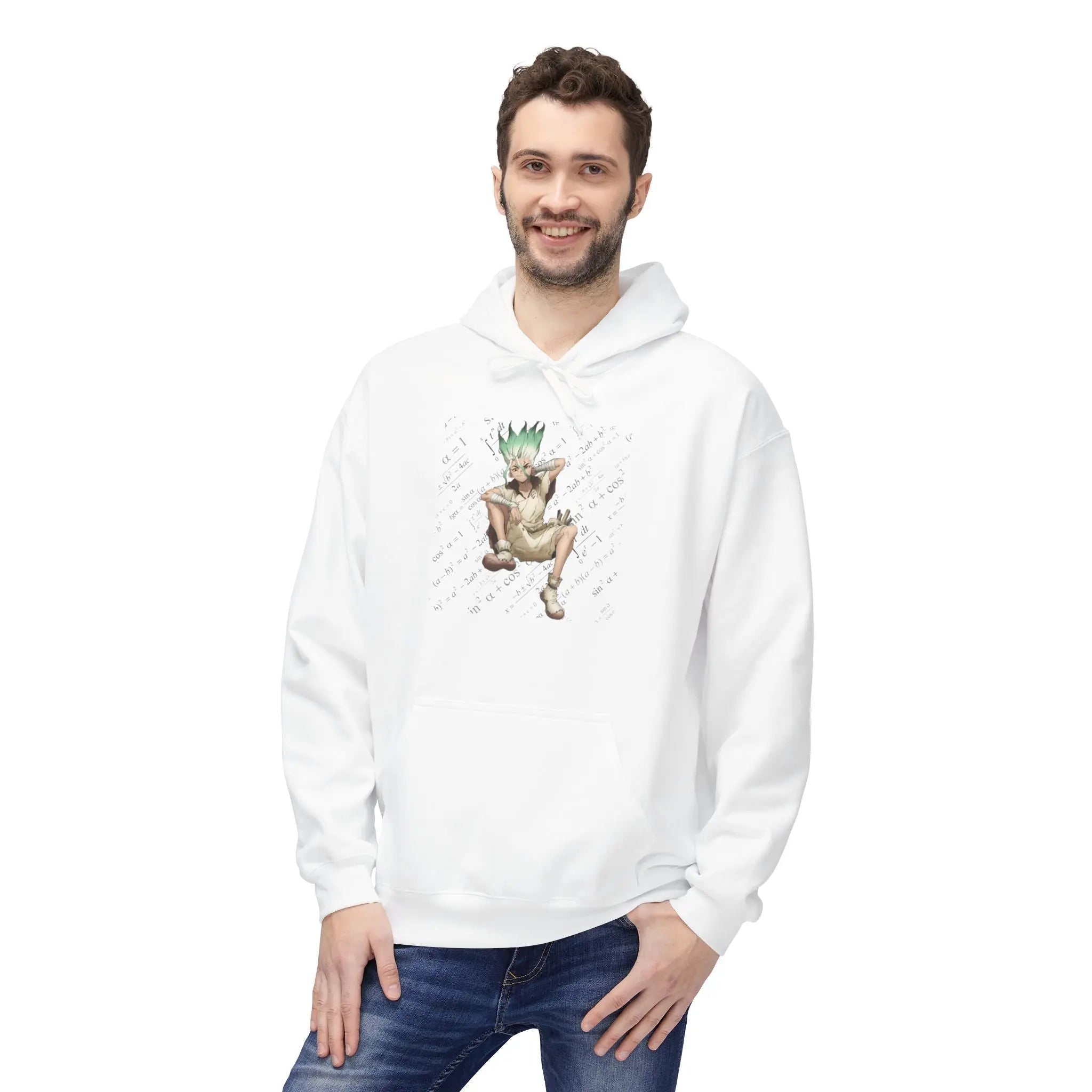 Nature-Inspired Unisex Fleece Hoodie With Artistic Design, Cozy Gift for Nature Lovers, Casual Wear, Seasonal Fashion, Relaxed Fit, [...] Printify