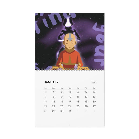 Jester Art Wall Calendars (2024) Printify