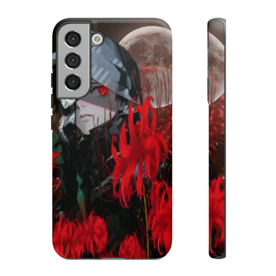 Red Lilly Tough Cases Printify