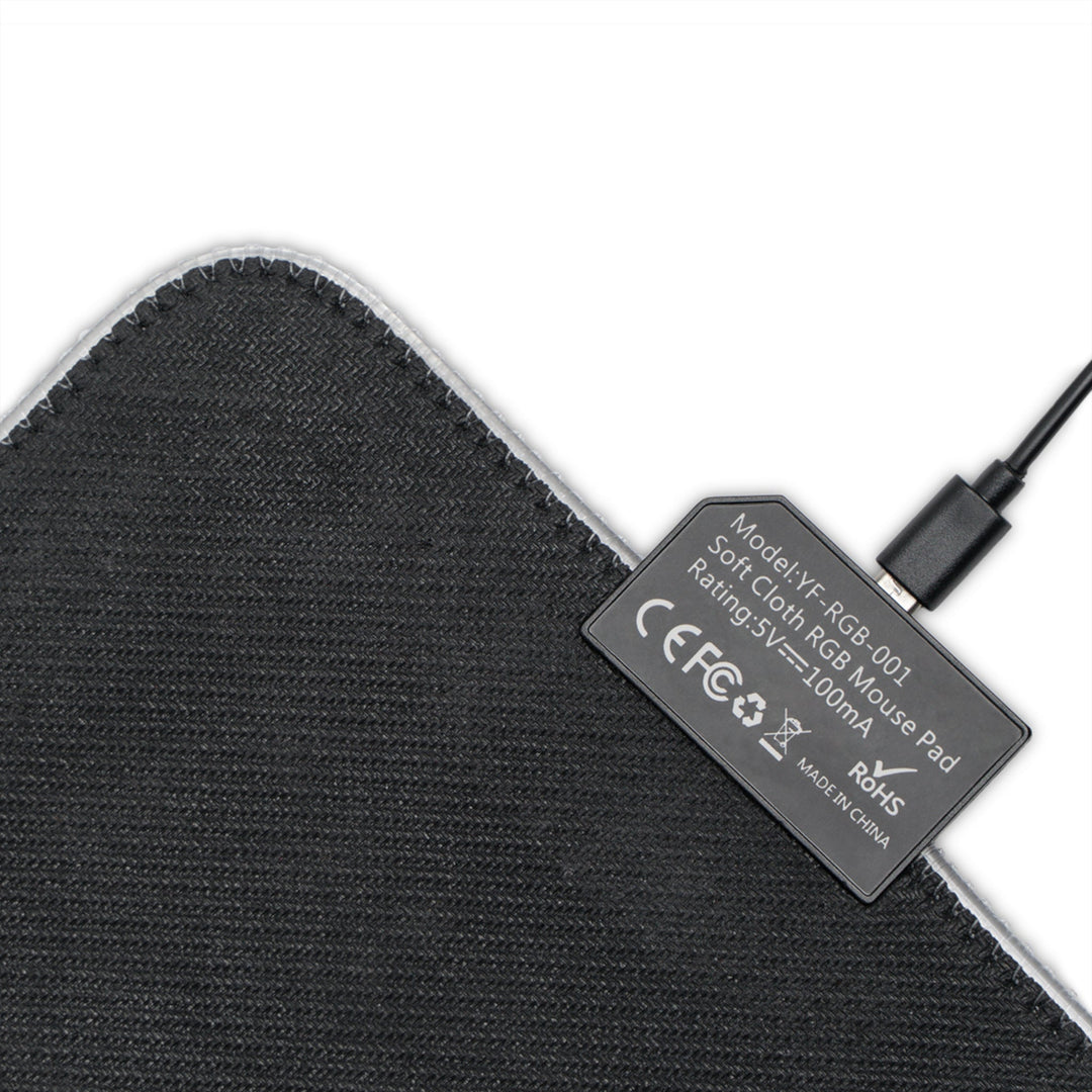 Forte LED Gaming Mouse Pad Printify