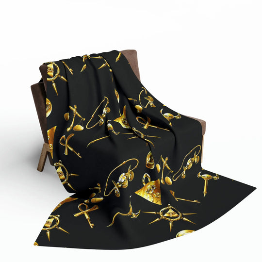 Nameless Arctic Fleece Blanket Printify