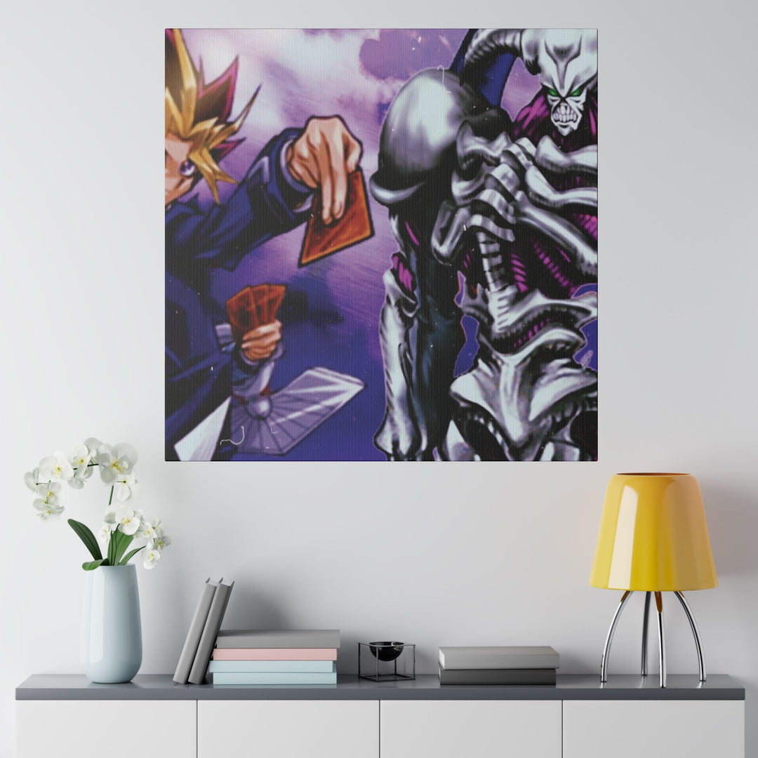 Purple Mist Matte Canvas, Stretched, 0.75" Printify