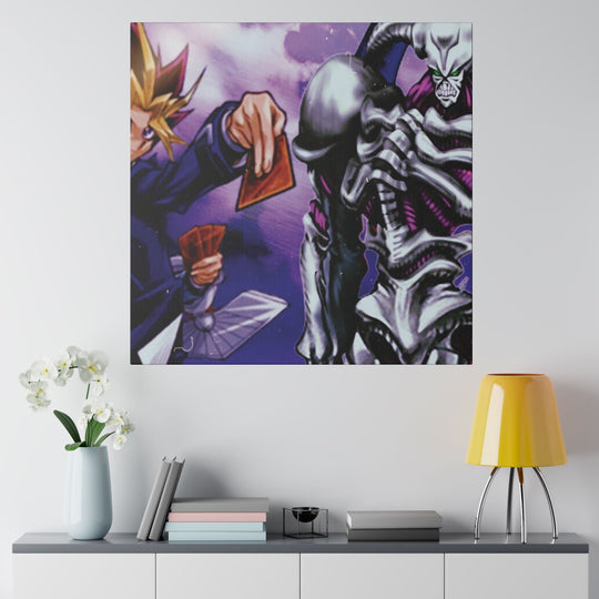 Purple Mist Matte Canvas, Stretched, 0.75" Printify