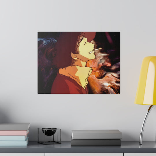 Bang! Matte Canvas, Stretched, 0.75" Printify