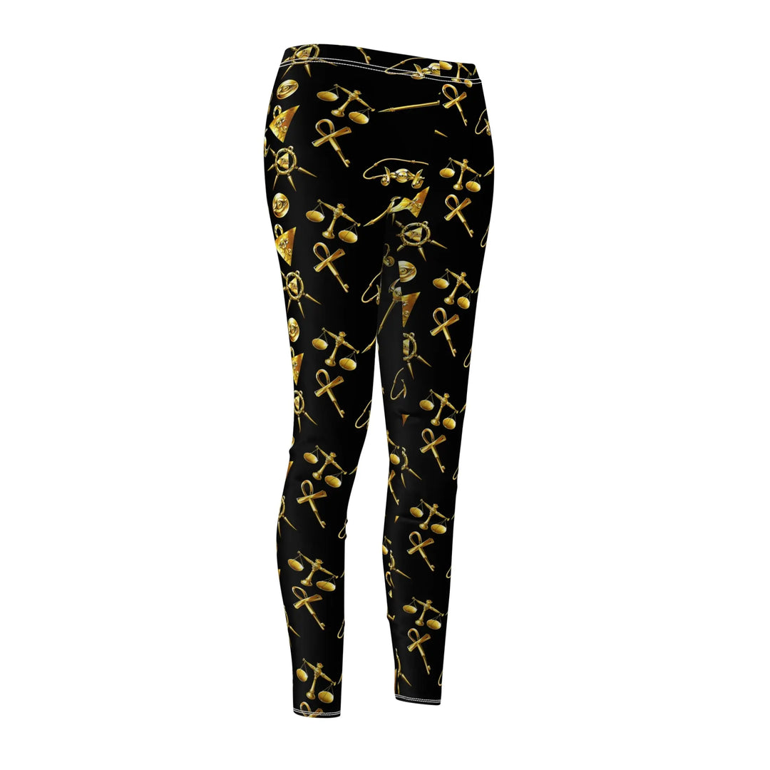 Nameless Women's Cut & Sew Casual Leggings (AOP) Printify