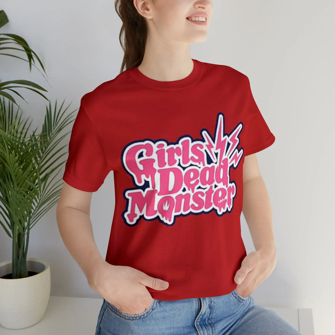 Girls DeMo Unisex Jersey Short Sleeve Tee Printify