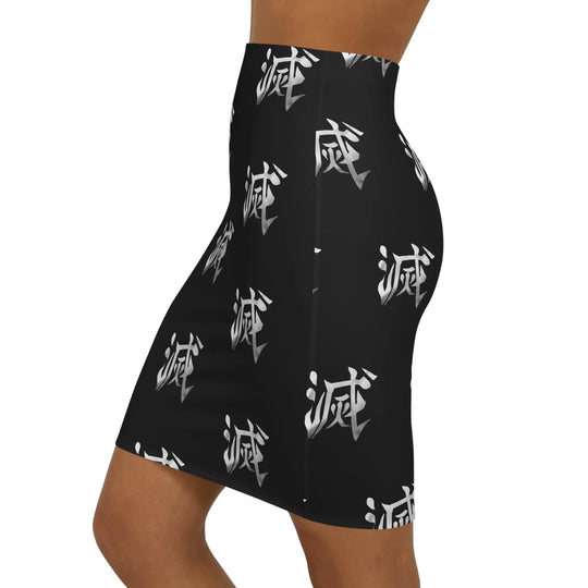 Hashira Women's Mini Skirt (AOP) Printify