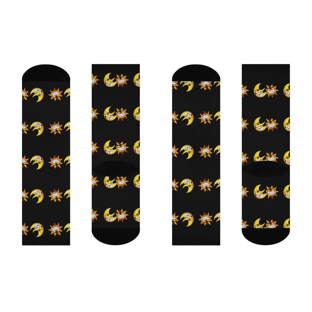 Soul Eater Cushioned Crew Socks Printify