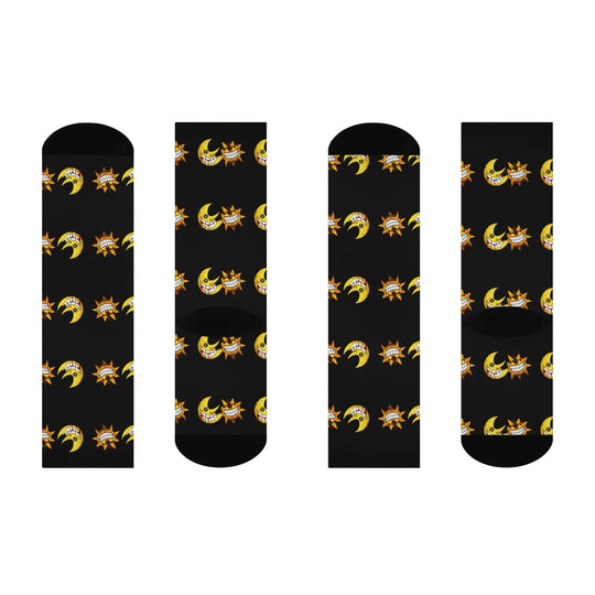 Soul Eater Cushioned Crew Socks Printify