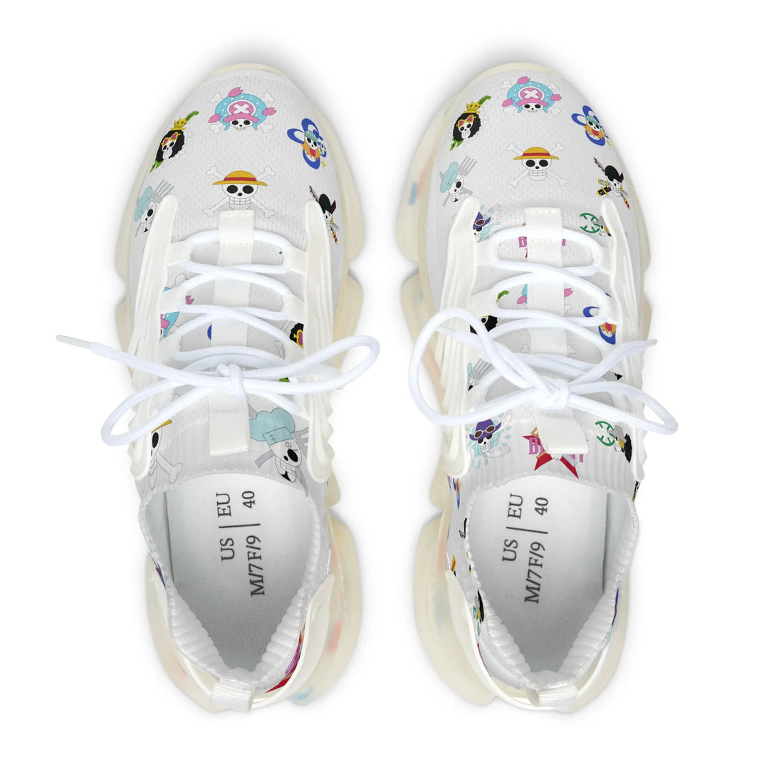 Colorful Women's Mesh Sneakers - Stylish & Comfy Footwear for Everyday Wear, Casual Outings, Festivals & Summer Wandering Printify