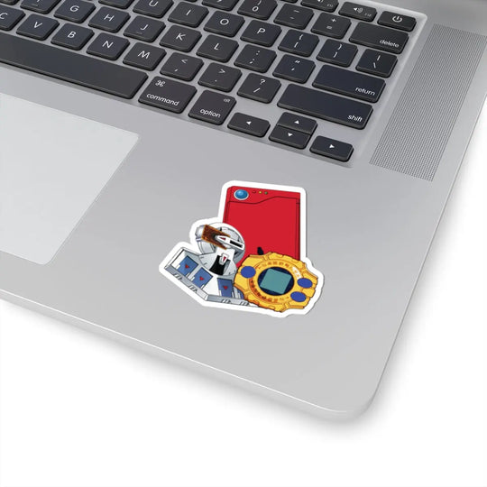 Saturday Morning Trio Kiss-Cut Stickers Printify
